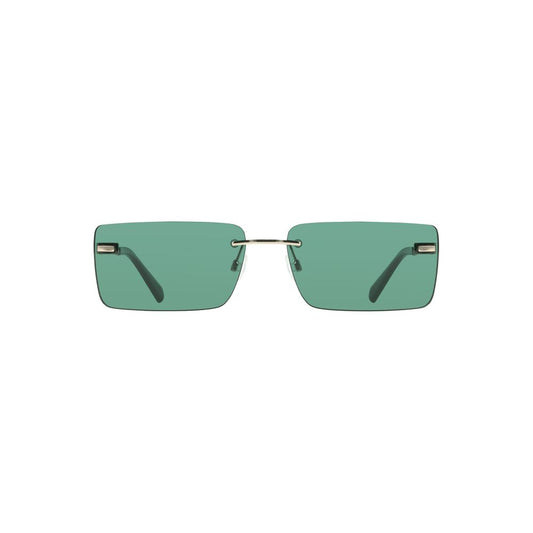 This Sunglasses by Calvin Klein for women in green presents a sumptuous silhouette, showcasing a sumptuous in green coloured frame and high-performance .