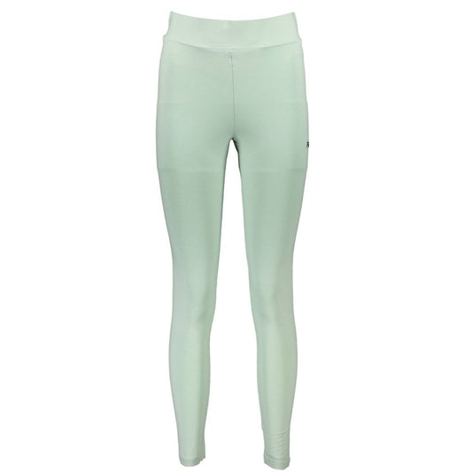 Activewear Leggings by Fila for women in stretch cotton green features a athletic leggings and with a long cut, showcasing technical for a athletic finish.