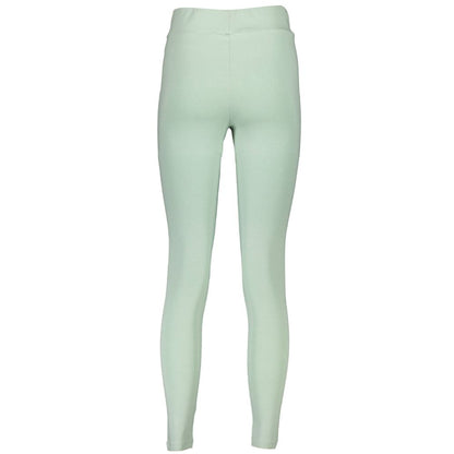 Activewear Leggings by Fila for women in stretch cotton green features an dynamic leggings with long and , showcasing functional .