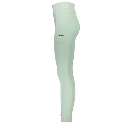 Activewear Leggings by Fila for women in stretch cotton green features an streamlined leggings and with a long cut, beautifully enhanced by performance-driven .