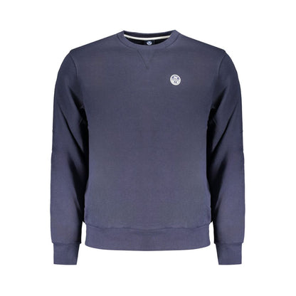 Sweatshirt by North Sails for men in cotton blue features a unrivaled silhouette with a refined crew neckline and unrivaled long-sleeve detailing for a sophisticated look.