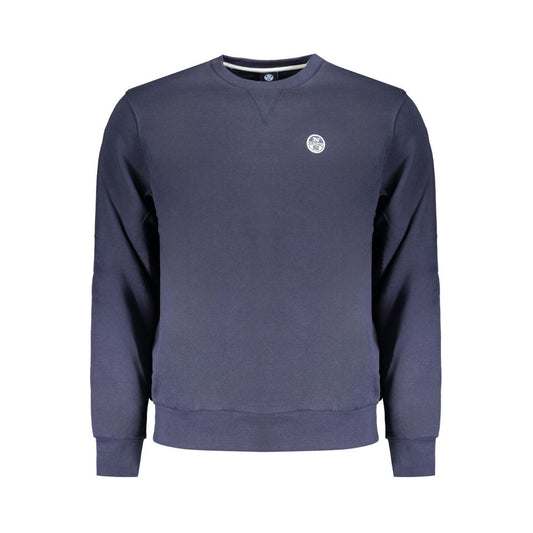 Sweatshirt by North Sails for men in cotton blue features a unrivaled silhouette with a refined crew neckline and unrivaled long-sleeve detailing for a sophisticated look.
