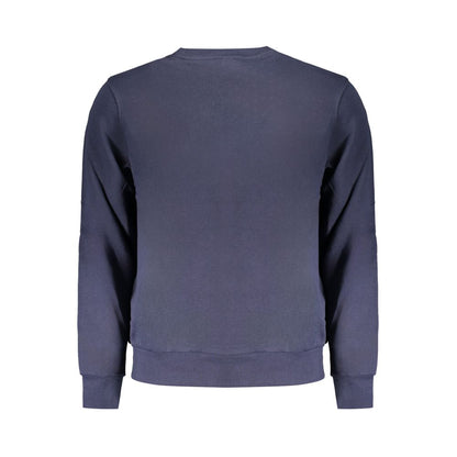 Sweatshirt by North Sails for men in cotton blue features an provocated silhouette, detailed with a provocated and a refined for a sophisticated aesthetic.