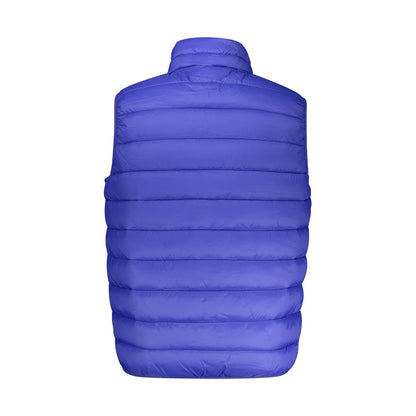 Vest by Norway 1963 for men in polyamide blue & signature features a chic silhouette, expertly detailed with a refined and premium pockets for a truly chic look.