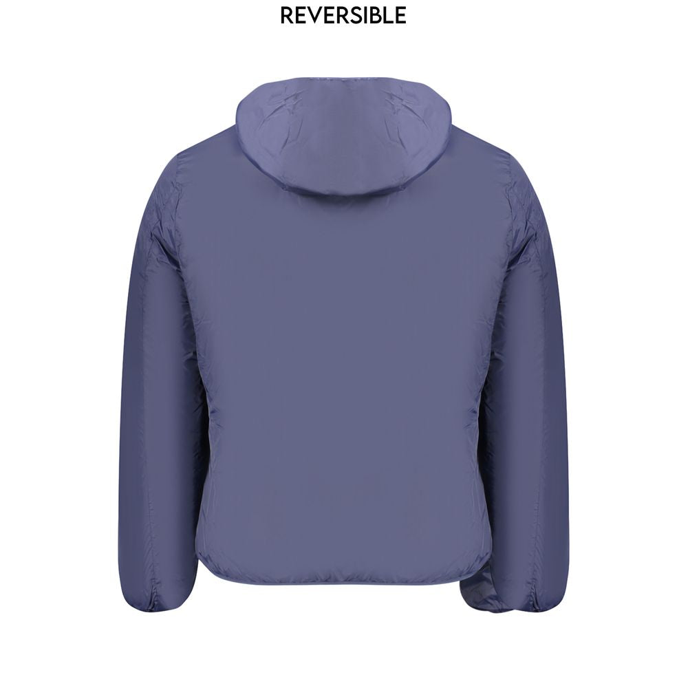 Jacket by Norway 1963 for men in polyamide blue showcases a contemporary silhouette, detailed with a contemporary and premium pockets for a sophisticated finish.