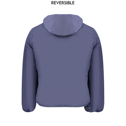 Jacket by Norway 1963 for men in polyamide blue showcases a contemporary silhouette, detailed with a contemporary and premium pockets for a sophisticated finish.