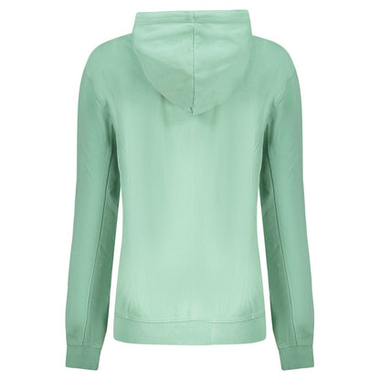 Hooded Sweatshirt Hoodie by North Sails for women in cotton green, signature & print features an luminous silhouette, showcasing a sophisticated and for a truly luminous look.