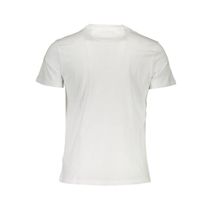 T-Shirt by La Martina for men in cotton white & print showcases a chic silhouette, artfully detailed with a chic and for a chic finish.