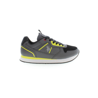 Sneakers by U.S. POLO ASSN. for men in polyester & polyethylene brown & gray features an sumptuous design from the Men's Fashion Polyester & Polyethylene Sneakers collection, highlighting a sumptuous fashion style for a premium, high-fashion look.