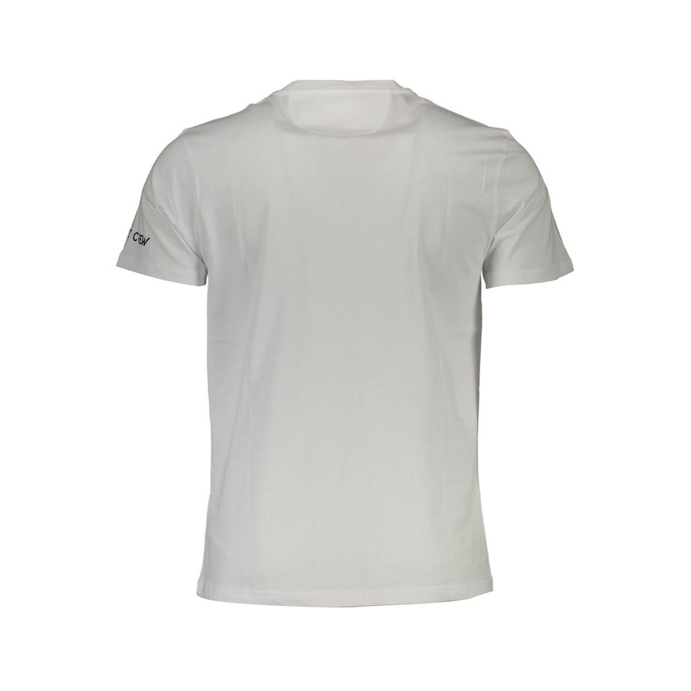 T-Shirt by La Martina for men in cotton white showcases a chic silhouette, artfully detailed with a chic and for a chic finish.