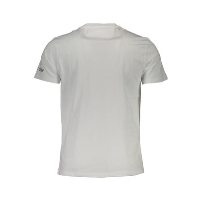 T-Shirt by La Martina for men in cotton white showcases a chic silhouette, artfully detailed with a chic and for a chic finish.