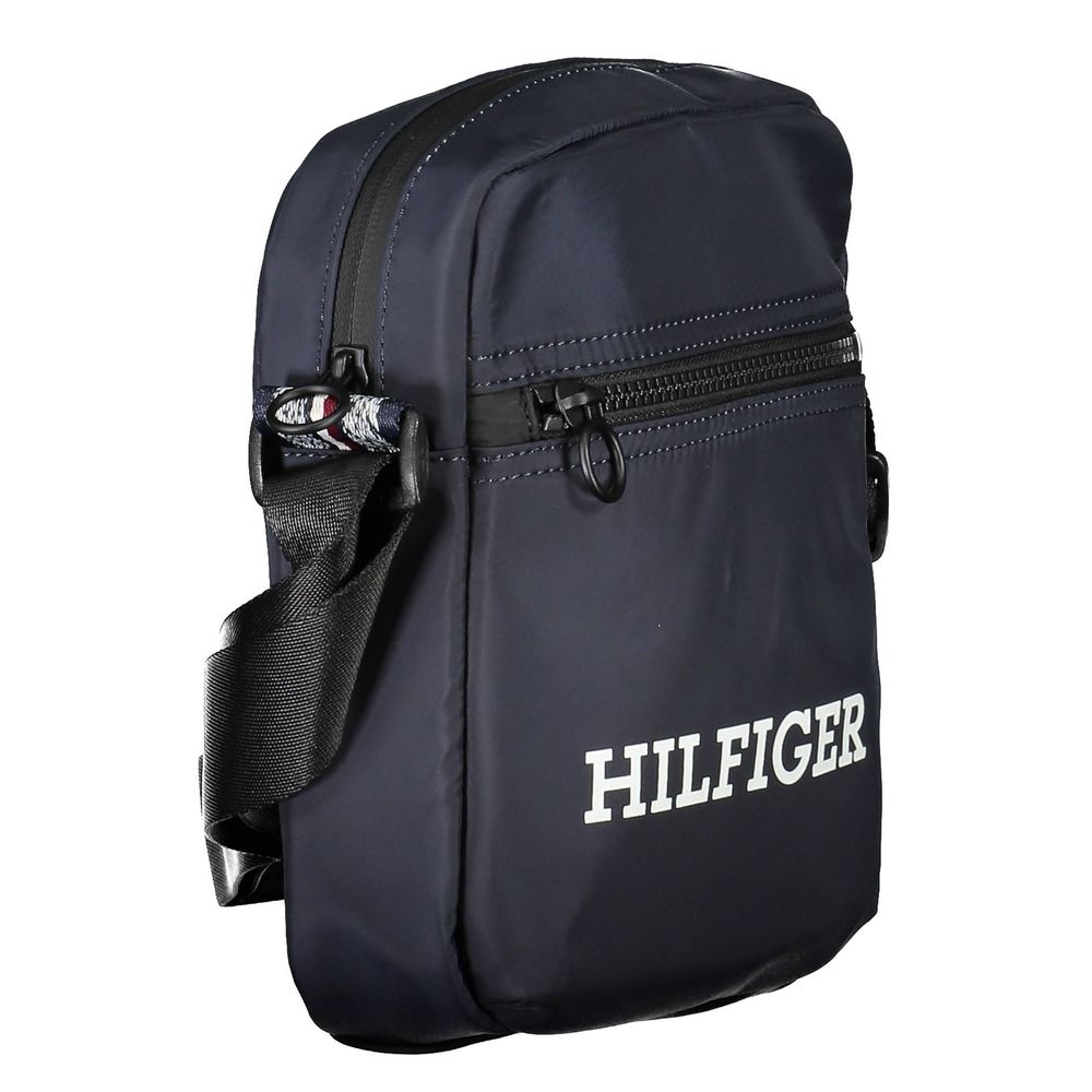 Shoulder Bag by Tommy Hilfiger for men in polyester blue features a effortless chic silhouette with a secure , ample internal-pockets, and versatile shoulder-strap & adjustable-strap for a effortless chic finish.