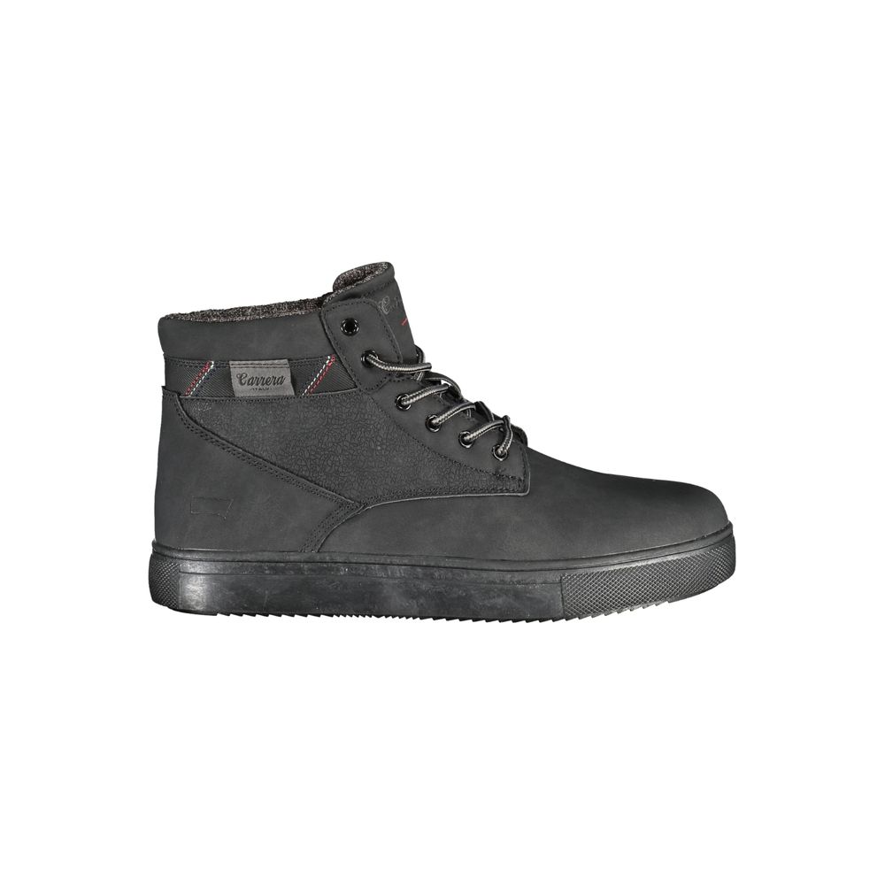 Ankle Boots by Carrera for men in polyester & polyethylene black features an aerodynamic silhouette from the Men's Polyester & Polyethylene Ankle Boots collection, showcasing a aerodynamic and refined for an aerodynamic look.