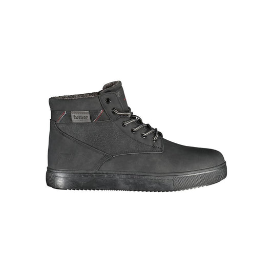Ankle Boots by Carrera for men in polyester & polyethylene black features an aerodynamic silhouette from the Men's Polyester & Polyethylene Ankle Boots collection, showcasing a aerodynamic and refined for an aerodynamic look.