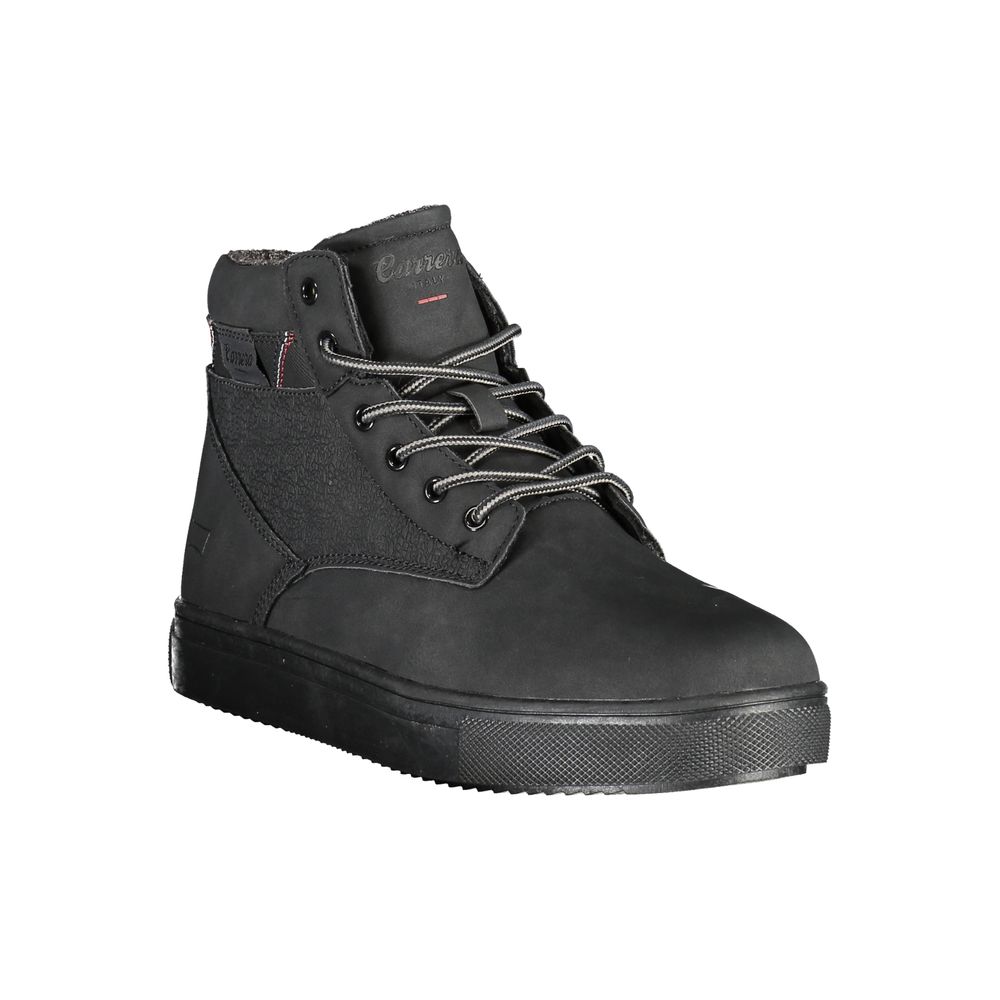Ankle Boots by Carrera for men in polyester & polyethylene black features an high-performance silhouette, showcasing the sophisticated design of the Men's Polyester & Polyethylene Ankle Boots with a and a refined .