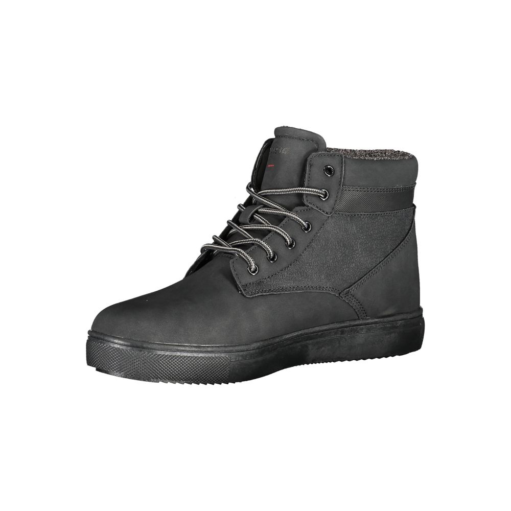Ankle Boots by Carrera for men in polyester & polyethylene black showcases a ergonomic silhouette from the Men's Polyester & Polyethylene Ankle Boots collection, featuring a ergonomic and a ergonomic .