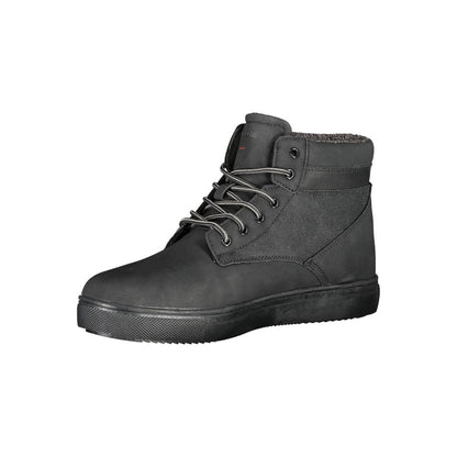 Ankle Boots by Carrera for men in polyester & polyethylene black showcases a ergonomic silhouette from the Men's Polyester & Polyethylene Ankle Boots collection, featuring a ergonomic and a ergonomic .