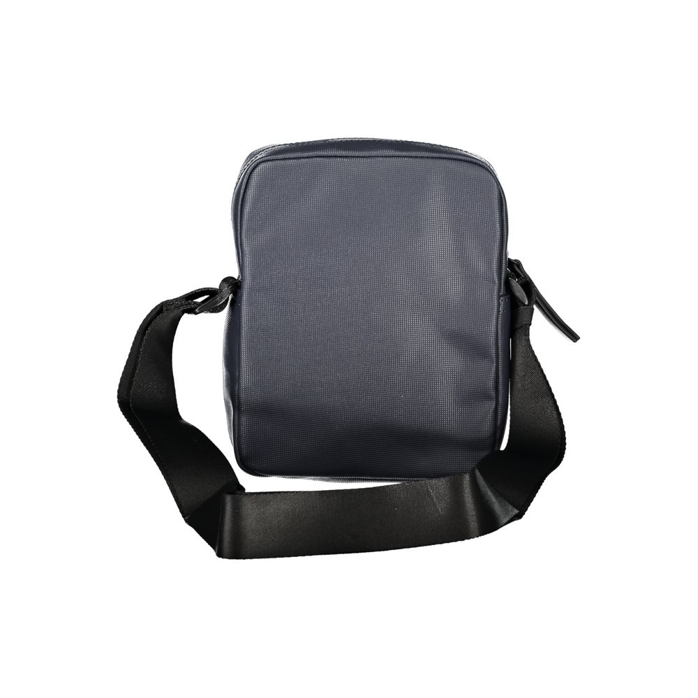 Shoulder Bag by Tommy Hilfiger for men in polyethylene blue features a statuesque silhouette, showcasing a secure zipper and statuesque external-pockets & internal-pockets with versatile shoulder-strap & adjustable-strap for a statuesque finish.