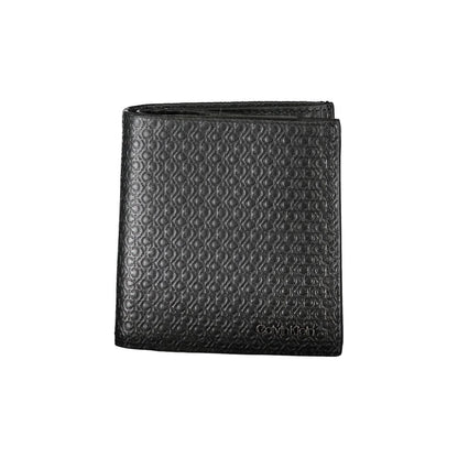 Cardholder Wallet by Calvin Klein for men in leather black features a streamlined silhouette, showcasing the streamlined Leather Cardholder Wallet design with sophisticated card-organization rfid-protection coin-purse for a premium look.