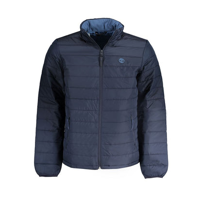 Jacket by Timberland for men in nylon & polyester blue & print showcases a enveloping silhouette, artfully detailed with a enveloping and premium pockets for a truly enveloping finish.