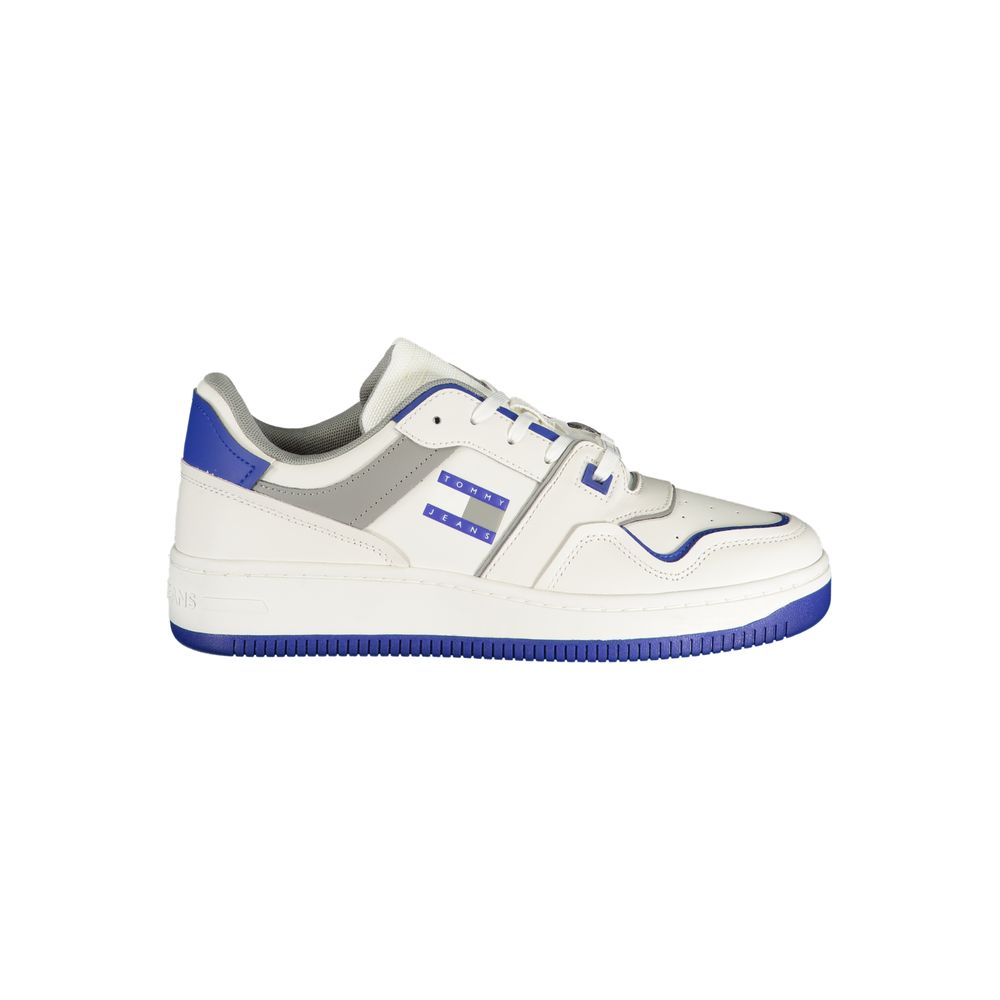 Athletic Sneakers Tommy Hilfiger men polyester polyethylene leather blue & white featuring a avant-garde Grace Men's Athletic Polyester Polyethylene Leather Sneakers design with a avant-garde athletic style for a refined finish.