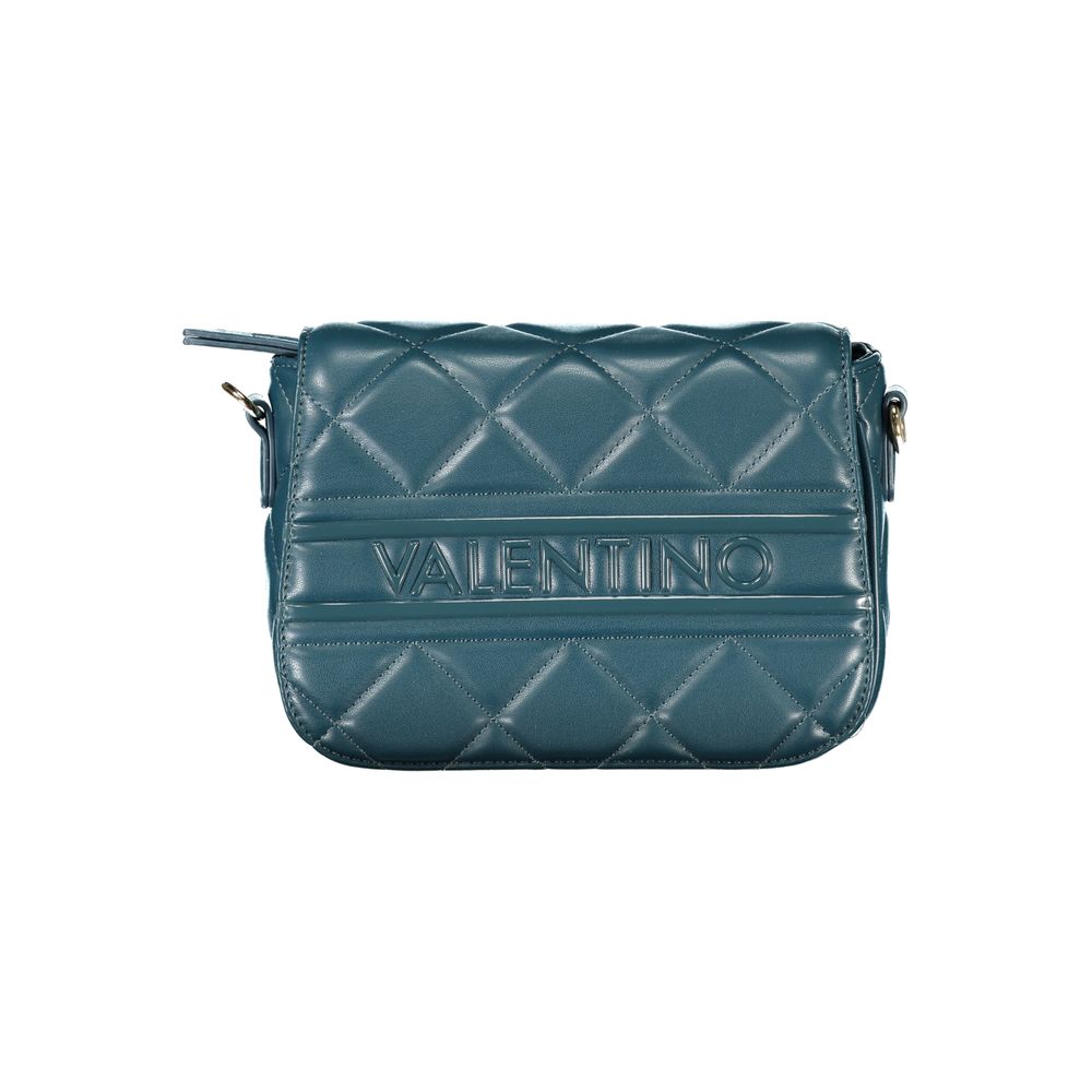 Handbag by Mario Valentino for women in polyethylene green & signature features a signature silhouette, showcasing a secure zipper and signature internal-pockets with versatile shoulder-strap & adjustable-strap for a sophisticated look.