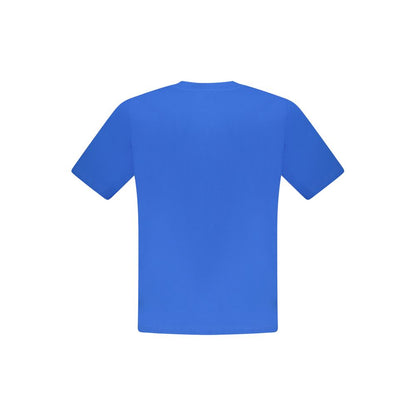 T-Shirt by North Sails for men in cotton blue & print features an edgy silhouette, meticulously detailed with a sophisticated and crew neckline for a truly edgy finish.