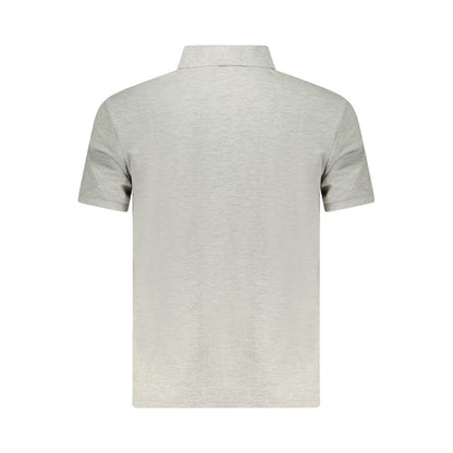 Polo Shirt by North Sails for men in cotton polyester gray & print presents a crisp silhouette, artfully detailed with a crisp and crisp .
