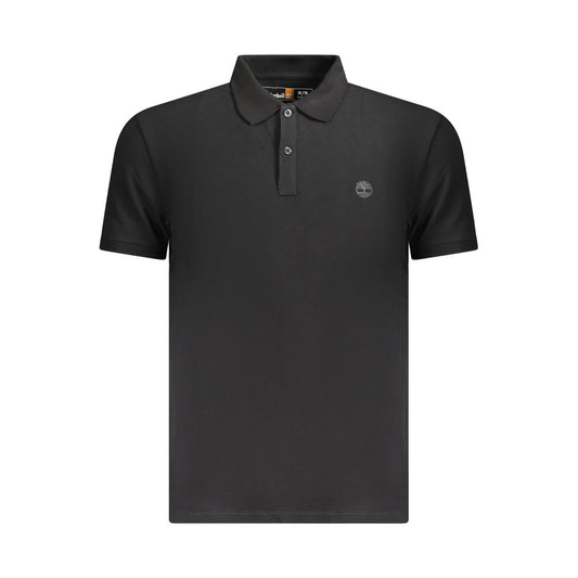 Polo Shirt by Timberland for men in cotton black features a eye catching silhouette, showcasing a refined and for a eye catching finish.