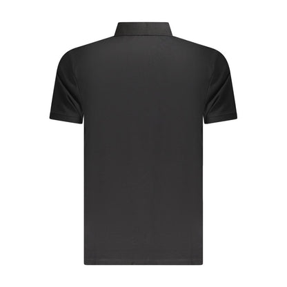 Polo Shirt by Timberland for men in cotton black presents a crisp silhouette, artfully detailed with a crisp and crisp .