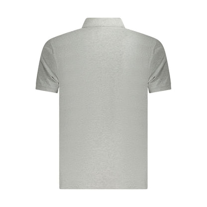 Polo Shirt by Timberland for men in cotton gray presents a crisp silhouette, artfully detailed with a crisp and crisp .