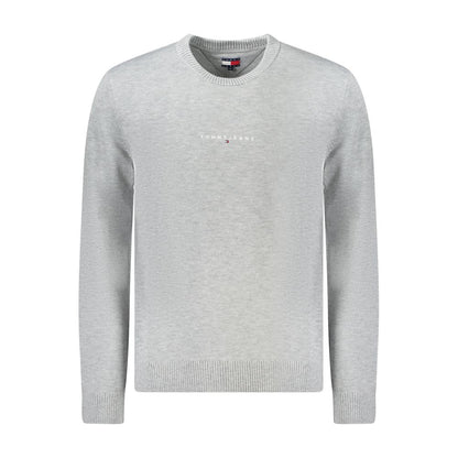 Sweatshirt by Tommy Hilfiger for men in wool & polyester brown & gray features a unrivaled silhouette with a refined crew neckline and unrivaled detailing for a sophisticated look.