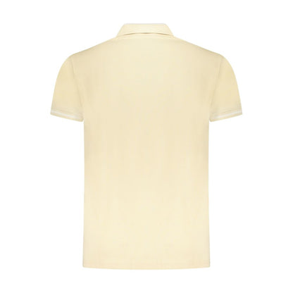 Polo Shirt by Cavalli Class for men in cotton beige showcases a enviable silhouette, featuring a refined and for a enviable finish.