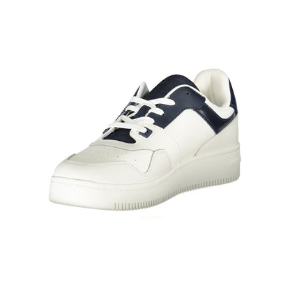 Sneakers by Tommy Hilfiger for men in polyester polyethylene leather blue features an sumptuous design from the Men's Fashion Polyester Polyethylene Leather Sneakers collection, highlighting a sumptuous fashion style for a premium, high-fashion look.