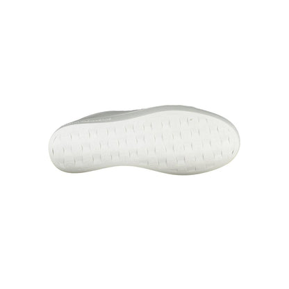 Sneakers by Calvin Klein for women in polyester polyethylene leather white features a sumptuous design, perfectly showcasing the sumptuous fashion style of this Women's Fashion Polyester Polyethylene Leather Sneakers.