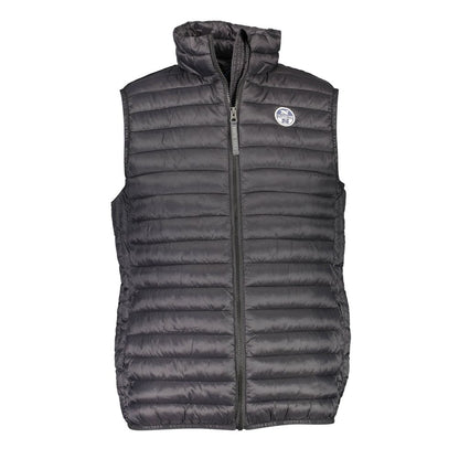 Vest by North Sails for men in polyamide black features a enviable silhouette, elegantly detailed with a enviable and functional pockets for a enviable finish.
