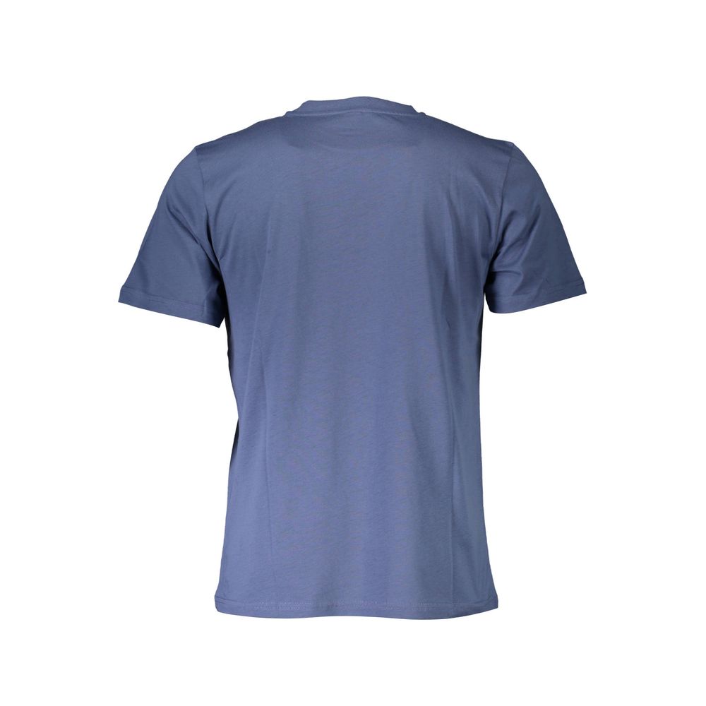 North Sails Men's Crew Neck Cotton T-Shirt - Blue Print