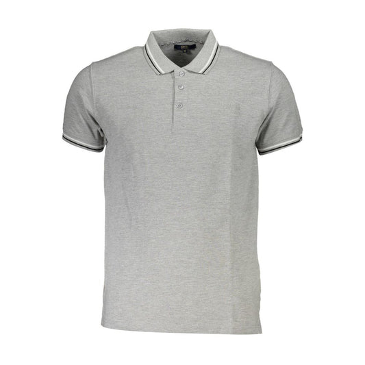 Polo Shirt by Cavalli Class for men in cotton brown & gray showcases a enviable silhouette, featuring a refined and for a enviable finish.