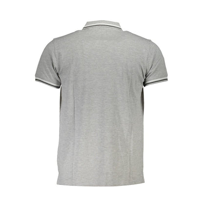 This Polo Shirt by Cavalli Class for men in cotton brown & gray presents a flawless silhouette, showcasing flawless detailing and a refined for a truly flawless aesthetic.