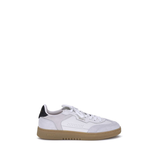 Sneakers by Axel Arigato for men in bos taurus calf suede leather white & signature presents a on trend silhouette from the Men's Low Top Bos Taurus Calf Suede Leather Sneakers collection, showcasing a on trend low-top style for an elevated aesthetic.
