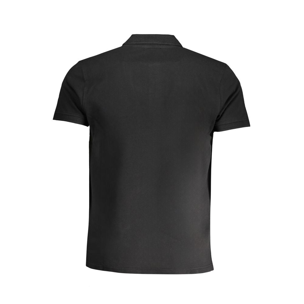 Polo Shirt by Cavalli Class for men in cotton black & print features a eye catching silhouette, showcasing a refined and for a eye catching finish.