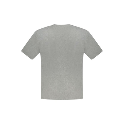 T-Shirt by North Sails for men in cotton gray showcases a chic silhouette, artfully detailed with a chic and for a chic finish.