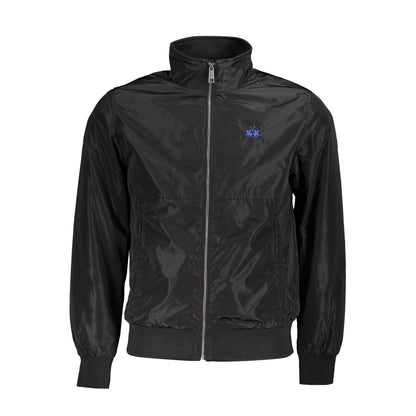 This Jacket by La Martina for men in polyester black showcases a magnificent silhouette, meticulously crafted with a distinctive and functional pockets for a magnificent finish.