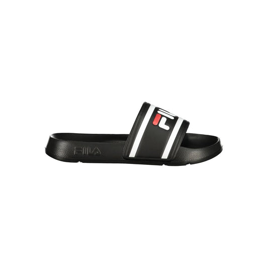 Sandals by Fila for women in polyethylene black features an architectural design from the Women's Polyethylene Sandals collection, defined by a architectural and for a architectural finish.
