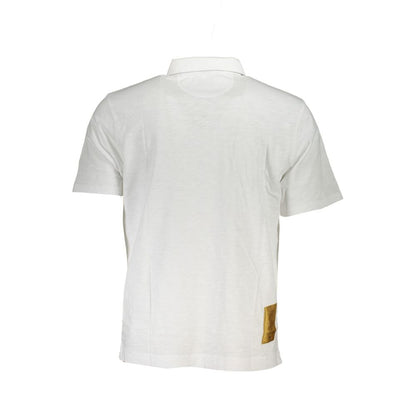 Polo Shirt by La Martina for men in cotton white presents a crisp silhouette, artfully detailed with a crisp and crisp .