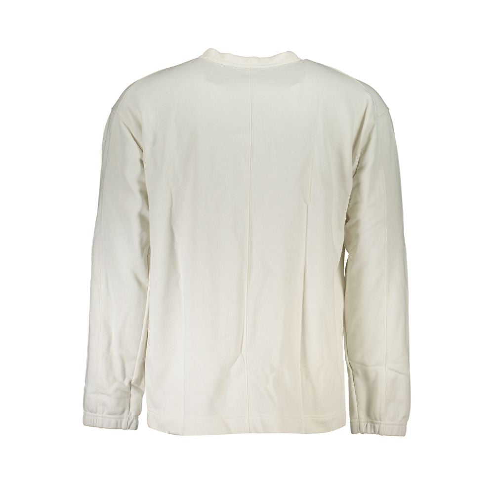 Sweatshirt Sweater by Calvin Klein for men in cotton polyester white showcases an masterful silhouette, artfully detailed with a masterful and for a sophisticated, premium finish.