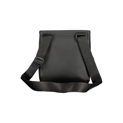 Shoulder Bag by Tommy Hilfiger for men in polyethylene black features a effortless sophistication silhouette, secured by a zipper with ample external-pockets & internal-pockets and versatile shoulder-strap & adjustable-strap for a effortless sophistication finish.