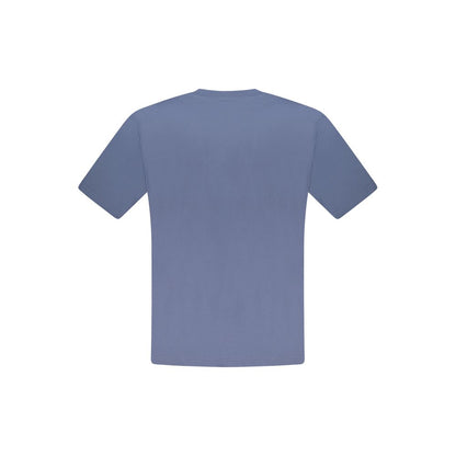 T-Shirt by North Sails for men in cotton blue & print showcases a chic silhouette, artfully detailed with a chic crew neckline and for a chic finish.