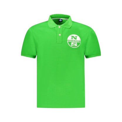 Polo Shirt by North Sails for men in cotton green & print showcases a enviable silhouette, featuring a refined and short-sleeve for a enviable finish.