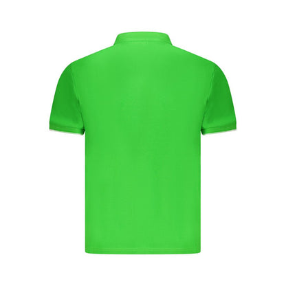 Polo Shirt by North Sails for men in cotton green & print showcases a sharp silhouette, detailed with a refined and sharp for a sophisticated finish.
